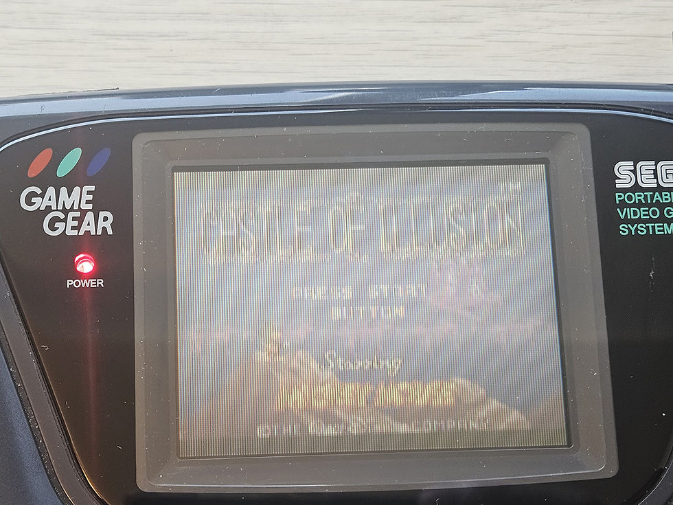 Thumbnail: Castle of Illusion Starring Mickey Mouse Sega Game Gear