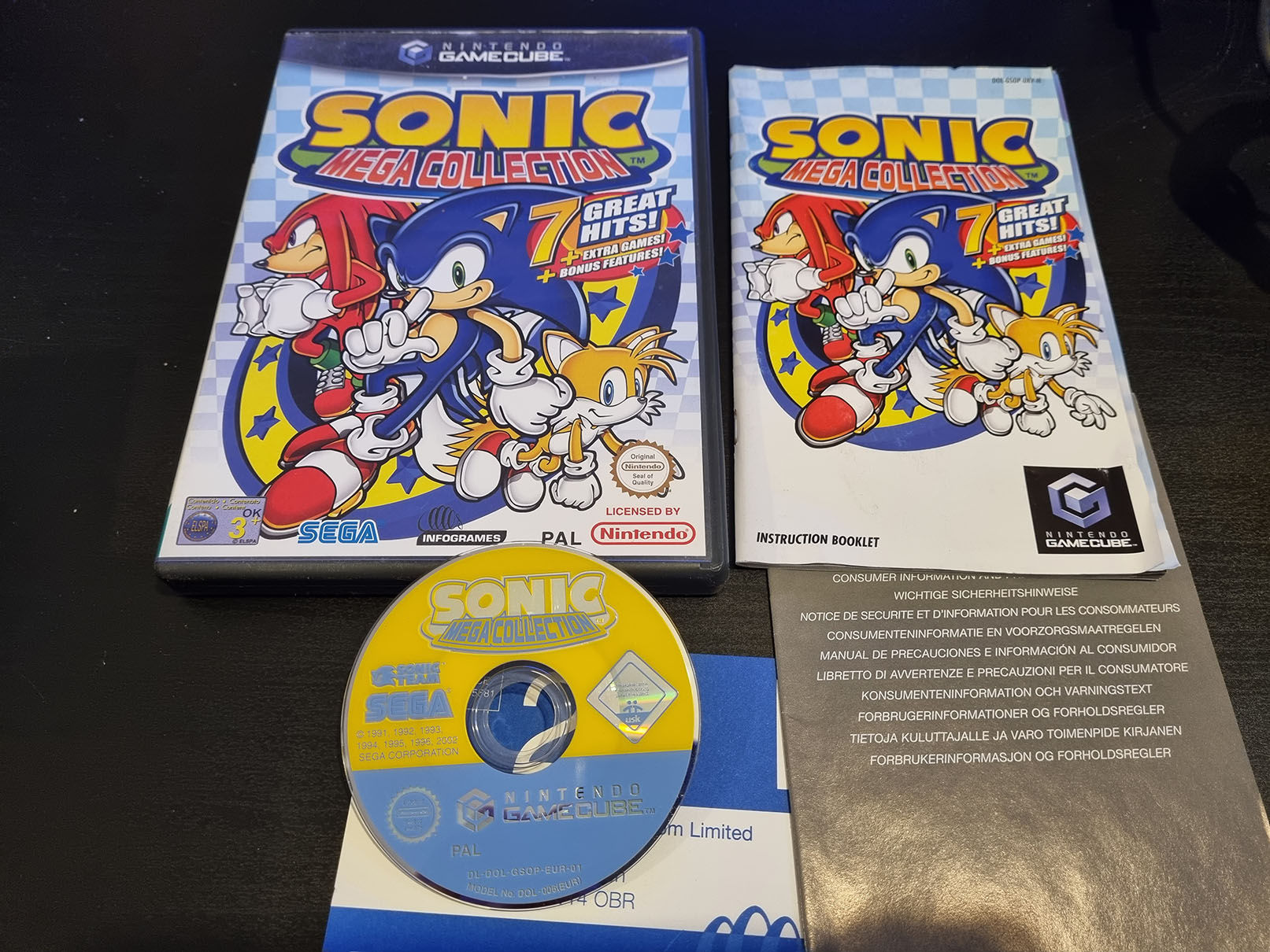 Sonic Mega Collection Nintendo GameCube