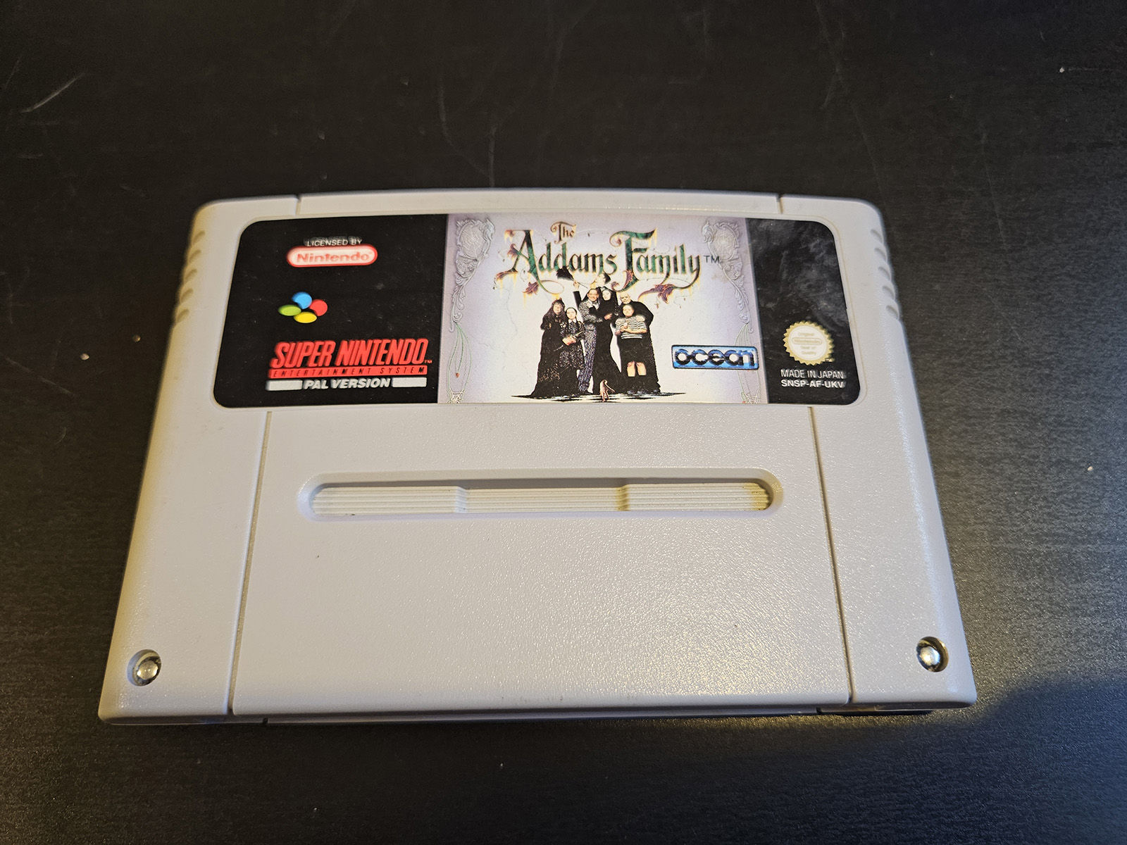 The Addams Family Snes Super Nintendo