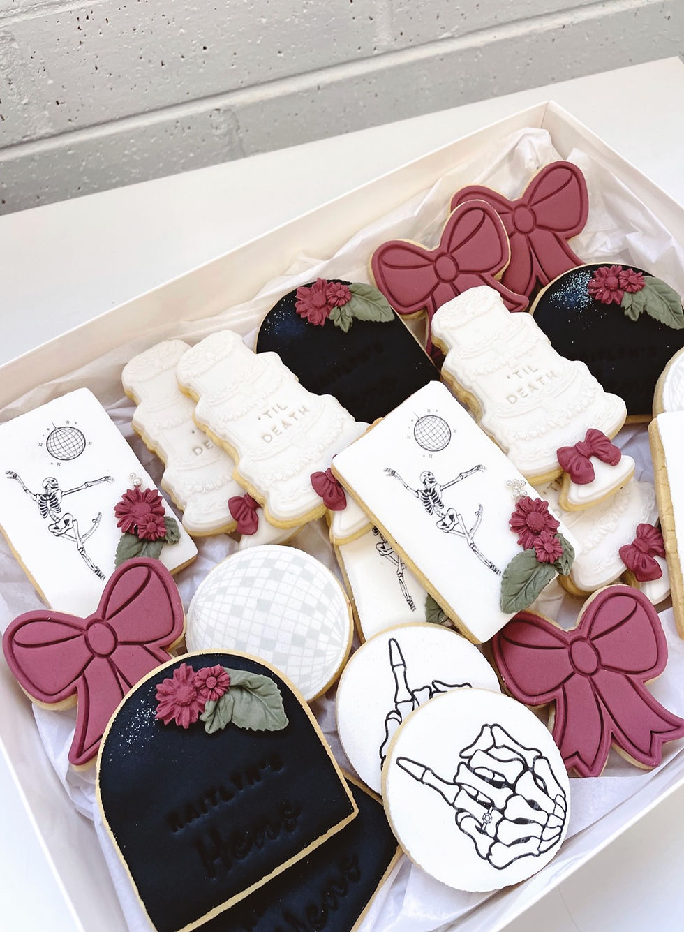 Thumbnail: Bridal shower, hens, birthday cookies - RIP