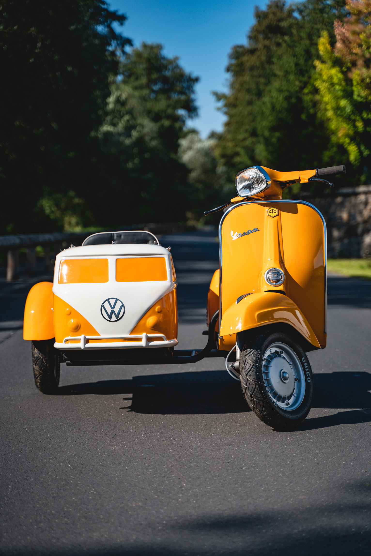Motorka Piaggio Vespa 150CC (1976) SIDECAR