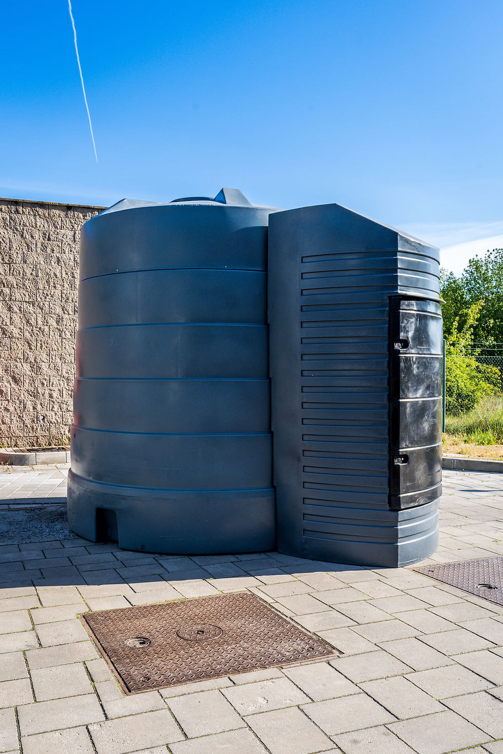 Miniatura: Mobilní nádrž (METRIA) na motorovou naftu 9000l se spodním plněním