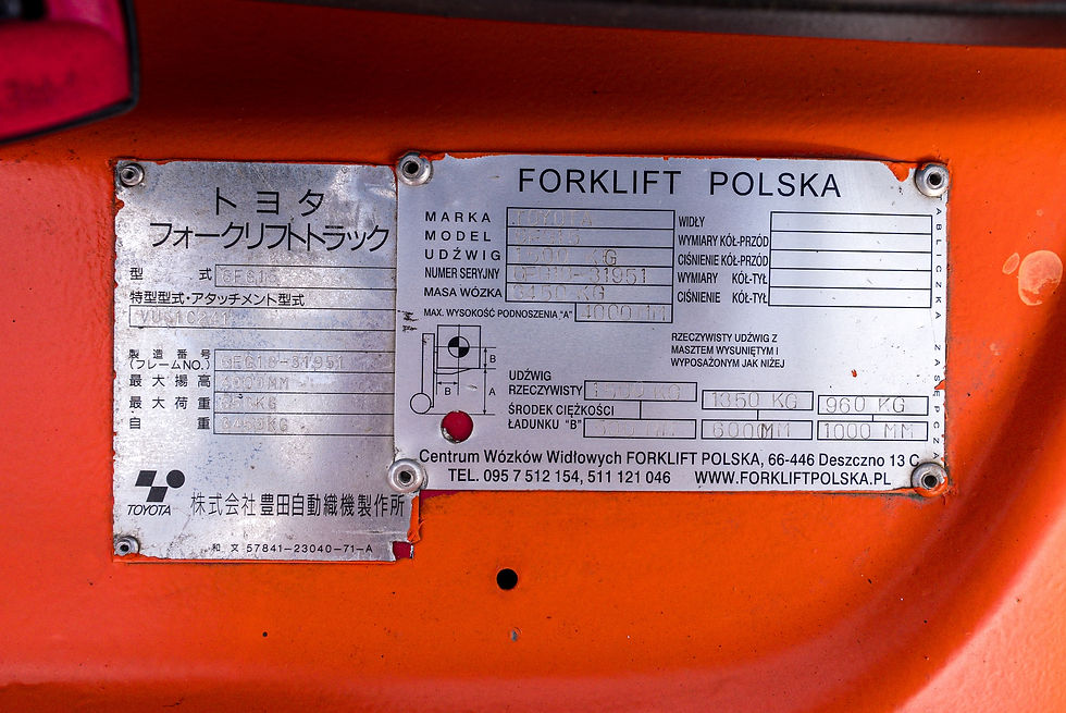 Miniatura: Vysokozdvižný vozík Toyota 6FGF15