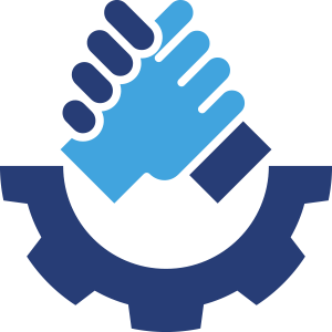 hands clasping icon