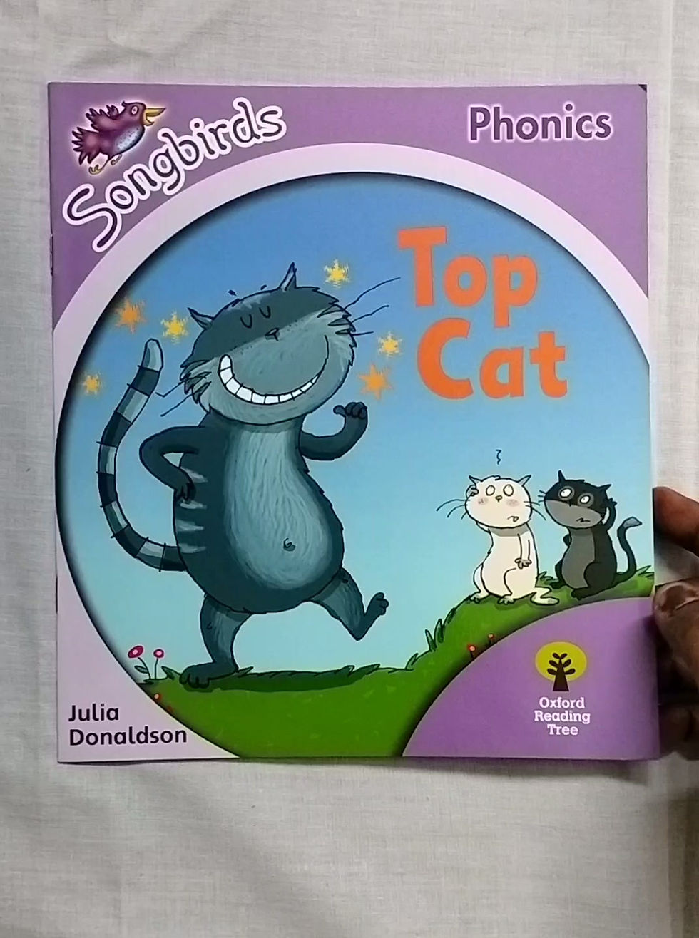 Thumbnail: Songbirds_Phonics_Top Cat_Julia Donaldson_Oxford Reading Tree