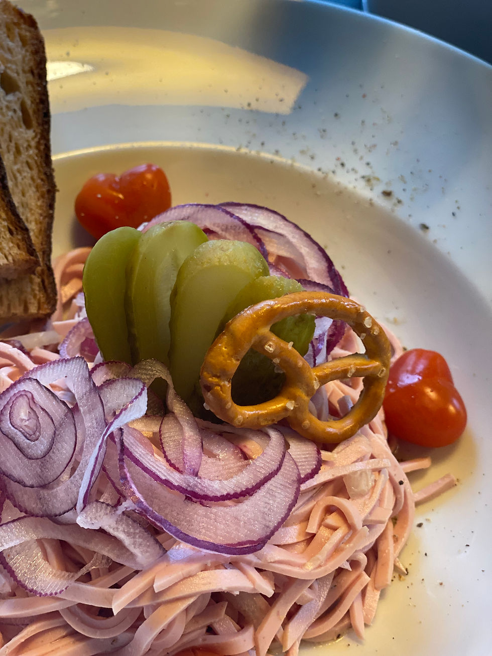Wurstsalat Cafe Hermine Arrach