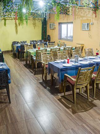 Restaurant Seating Area at Hotel Lovekush Pure Veg Restaurant