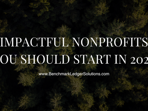 Impactful nonprofits you should start in 2026 by Benchmark Ledger Solutions