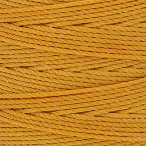 Thumbnail: Beadsmith S-Lon Bead Cord 4 Pack - Honey Butter