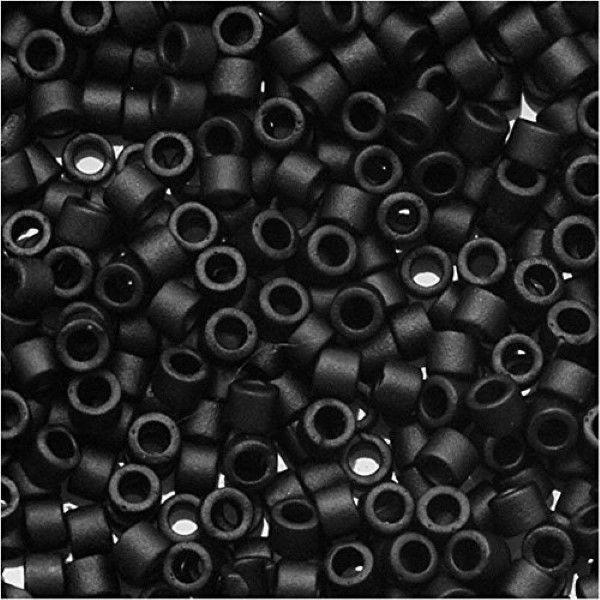 Thumbnail: Miyuki Delica 11/0 -Matte Black Gray Collection