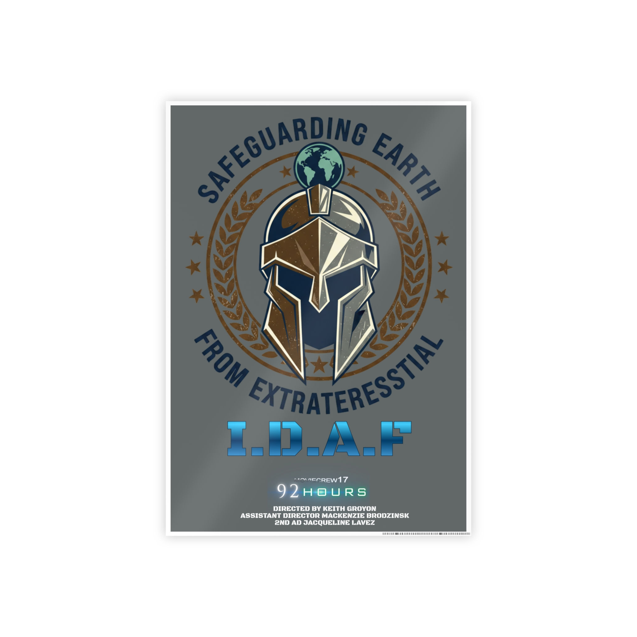 I.D.A.F Military Edition Poster — Gloss Poster