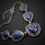 Thumbnail: Faceted Lapis Lazuli Sterling Silver Necklace