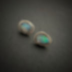 Thumbnail: Ethiopian Opal 14k Gold Earrings