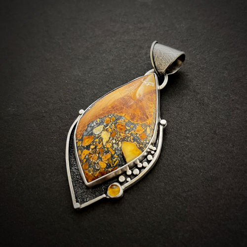 Thumbnail: Maligano and Citrine Pendant