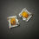Thumbnail: Druzy and Citrine Pagoda Earrings