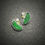Thumbnail: Uvarovite and Pearl Earrings