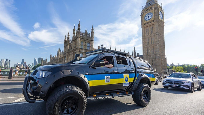Ukrainian Action Delivers 500th Vehicle to Ukraine