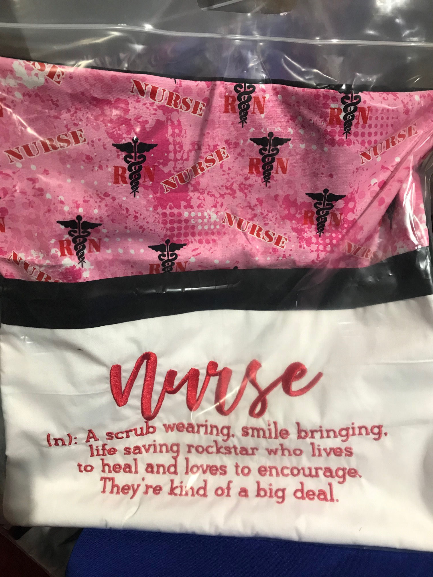 NURSING 1 READING PILLOW CASE