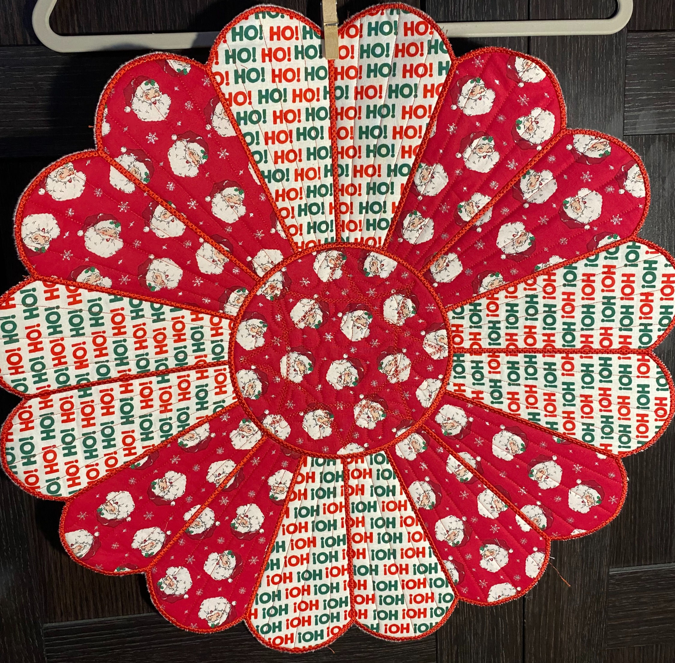 Santa Table Topper