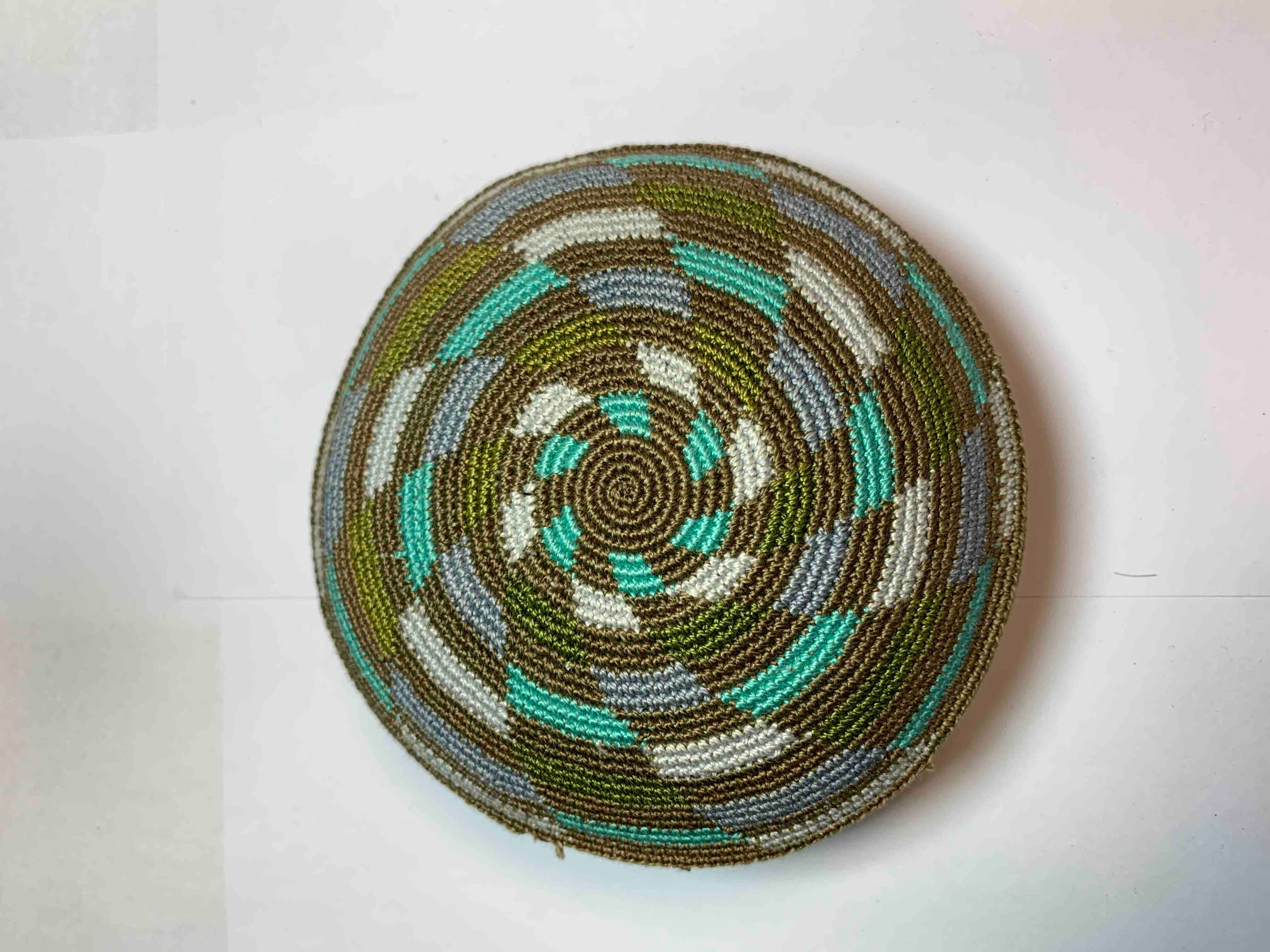 כיפה דוגמה מלאה 13-14 ס"מ kippa full design