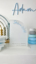 Milestone Celebration Gift Cards, "Salaam World"; Frosted White, Blue