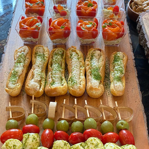 Appetizers arrangement