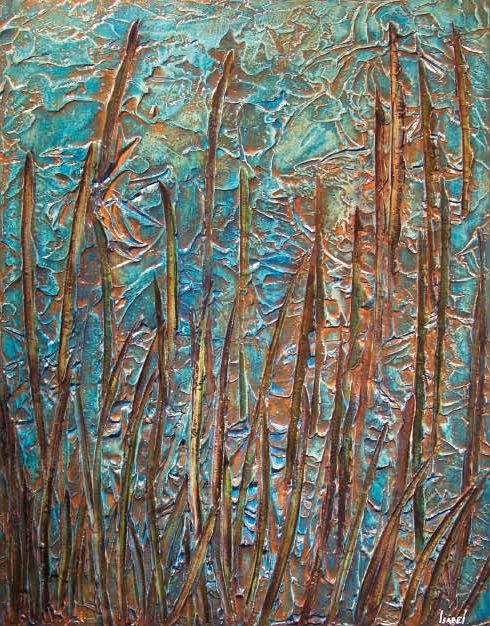 0009 Crépuscule hasardeux (22"x 28")