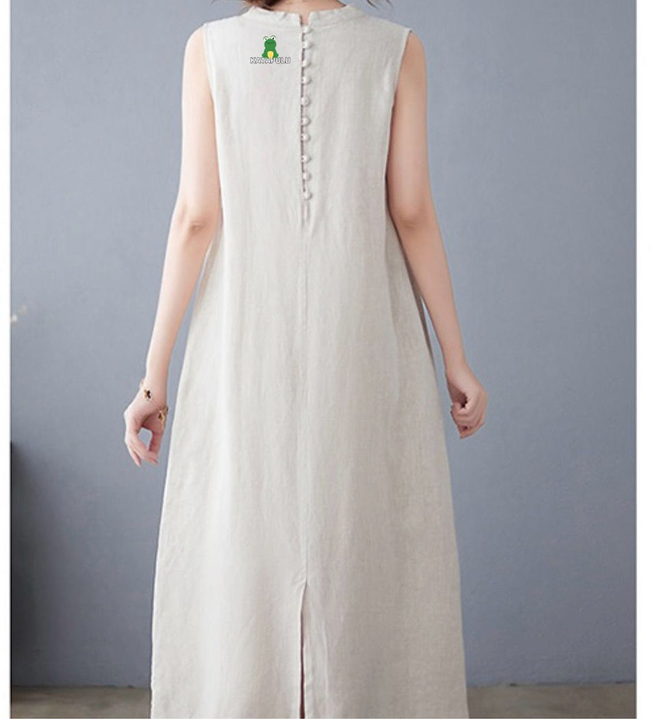 Thumbnail: Cotton Linen Dress