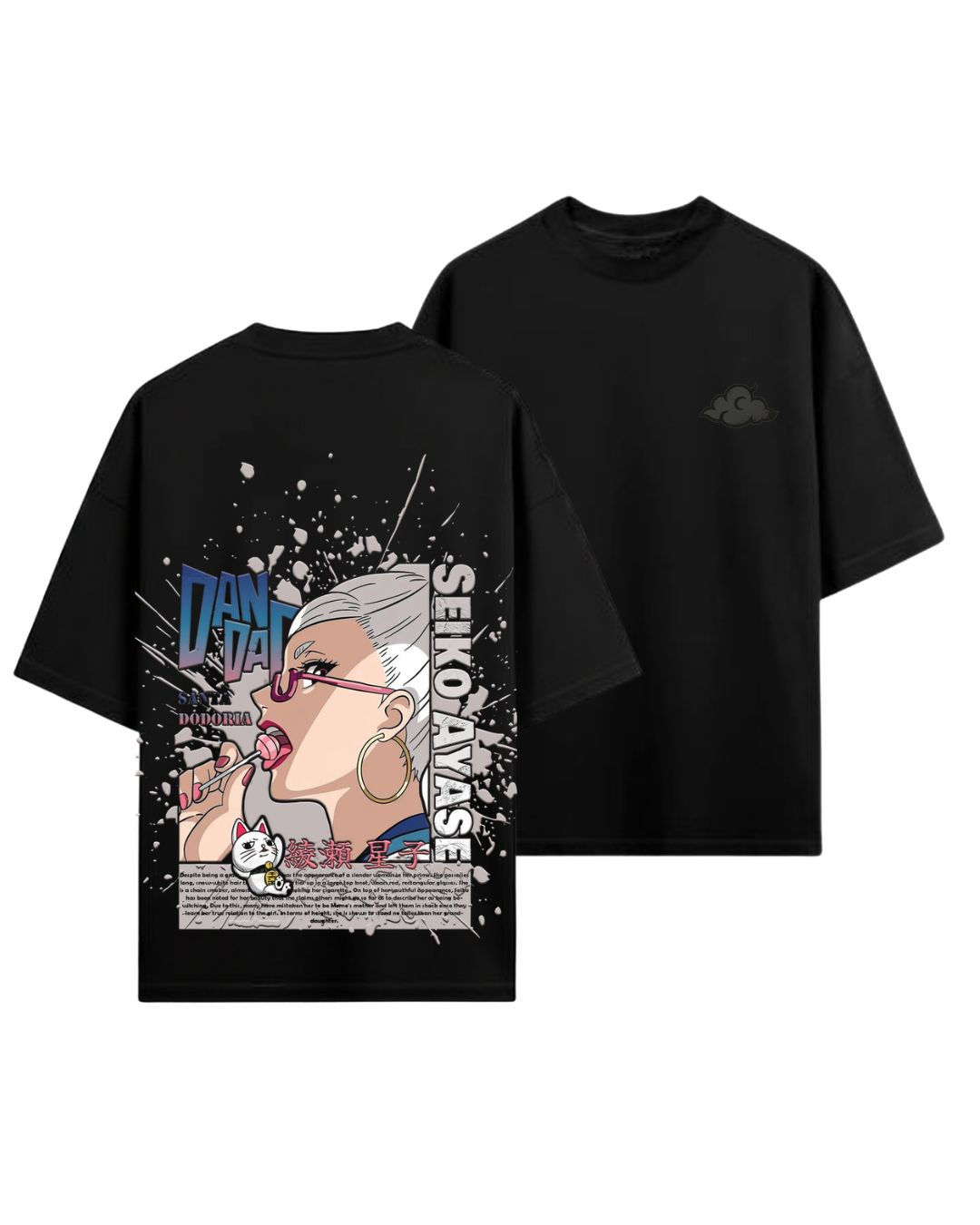 Camiseta Oversized PERSONALIZADA - Personagens femininas ANIME/MANGÁ l Dia da Mu