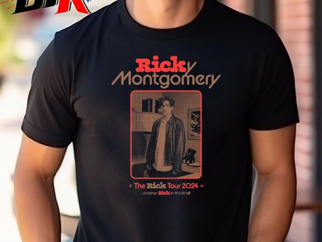 Official Ricky Montgomery Another Rick In The Wall Tour 2024 Shirt
