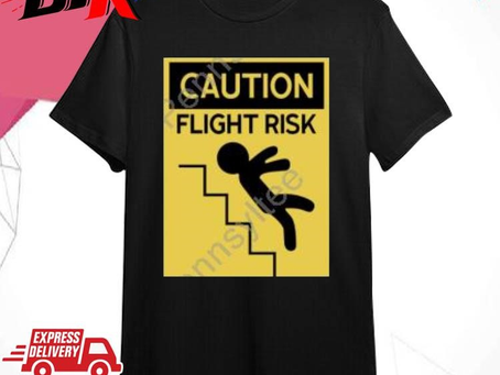 Official Linus Tech Tips Caution Flight Risk Shirt