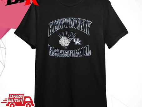 Original Royal Kentucky Wildcats Arch Hoops Shirt