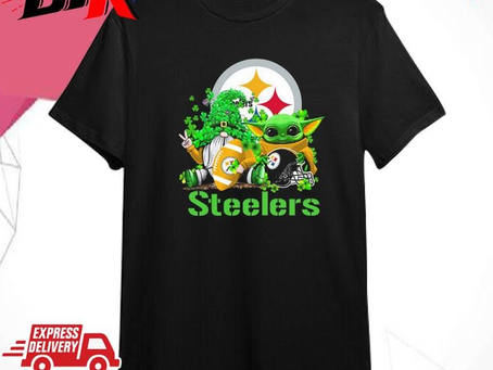 Official Official Pittsburgh Steelers Baby Yoda Happy St.Patrick’s Day Shamrock Shirt
