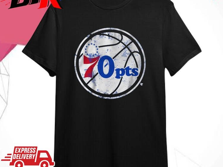 Official Official Philadelphia 76ers 70 Points Shirt