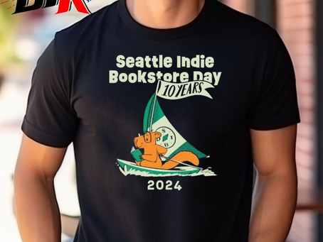 Seattle Indie Bookstore Day 2024 Shirt