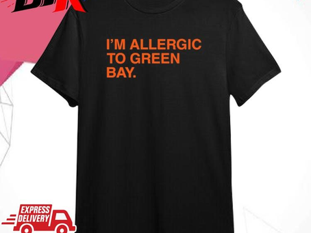 Official Sean Abram Phd Mph I’m Allergic To Green Bay Shirt