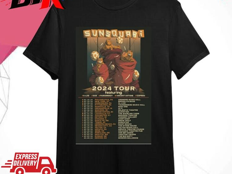 Official Sunsquabi Tour 2024 Featuring Shirt