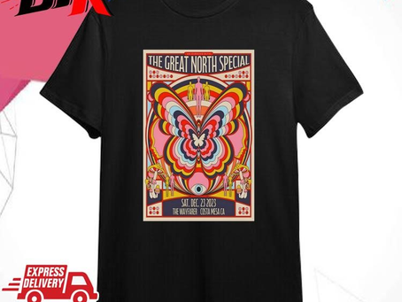 Official The Great North Special The Wayfarer, Costa Mesa CA Dec 23, 2023 Shirt