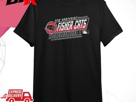 Official New Hampshire Fisher Cats Men’s Pompous Performance Milb Shirt