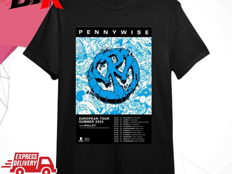 Official Official Pennywise Concert Tour 2024 With Pulley Shirt