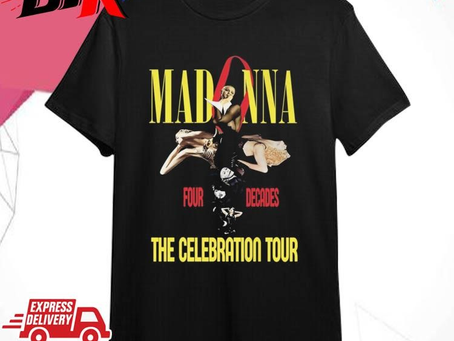 Official Official Madonna The Celebration Tour 2024 Shirt