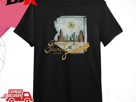 Official Oakland Athletics Spring Training 2024 Shirt