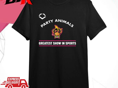 Official Official Party Animals Greatest Show In Sports Shirt