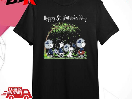 Official Official Peanuts Snoopy And Friends Penn State Nittany Lions Happy St Patrick’s Day 2024 Shirt