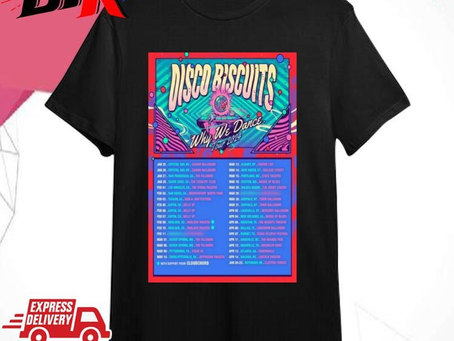 Official The Disco Biscuits Tour 2024 Poster Shirt