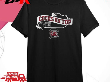 Official Official South Carolina Gamecocks Cocks On Top Shirt