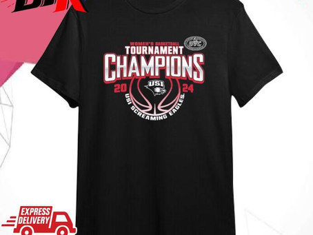 Official Official Southern Indiana Screaming Eagles 2024 OVC Women’s Basketball Conference Tournament Champions Shirt