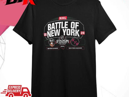 Official New York Islanders Vs New York Rangers 2024 Battle Of New York Shirt