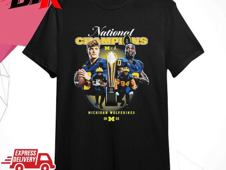 Official Michigan Wolverines Winners National Champions 2023 Shirt