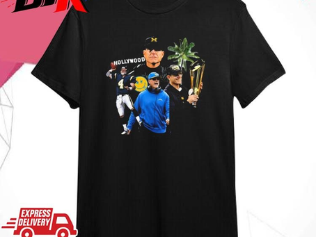Official Official La Fully Bolted Harbaugh Hollywood Shirt
